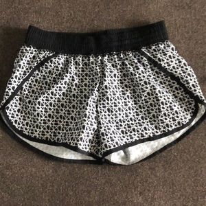 Champion running short